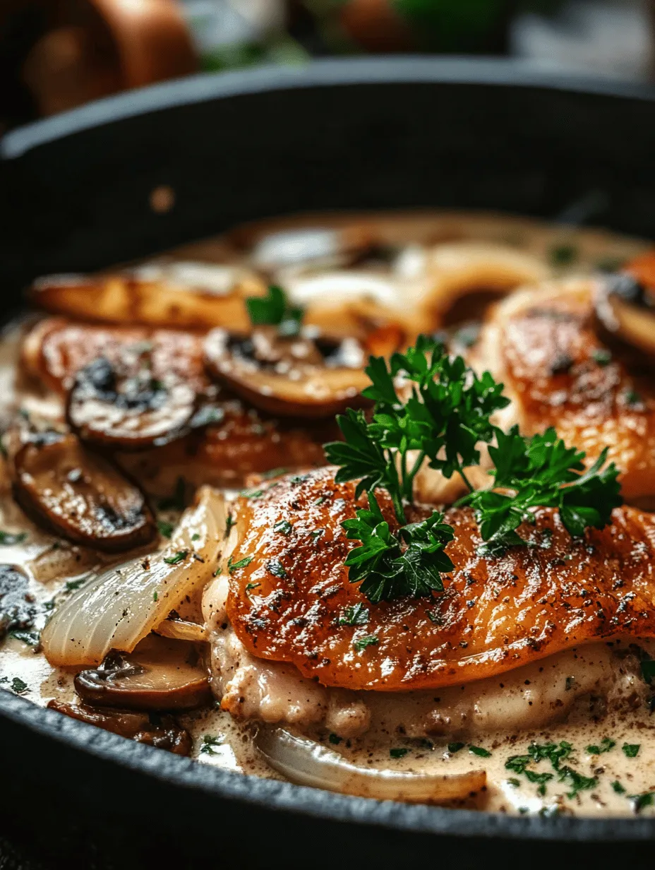 There’s something undeniably heartwarming about a plate of smothered chicken. This classic dish, rich in flavor and steeped in tradition, has a way of bringing families together around the dinner table. Smothered Chicken Delight is not just a meal; it's a celebration of comfort food, reminding us of simpler times and the joy of sharing good food with loved ones. Whether it's a weeknight dinner or a special occasion, this dish fits perfectly into any culinary repertoire, radiating warmth and satisfaction in every bite.