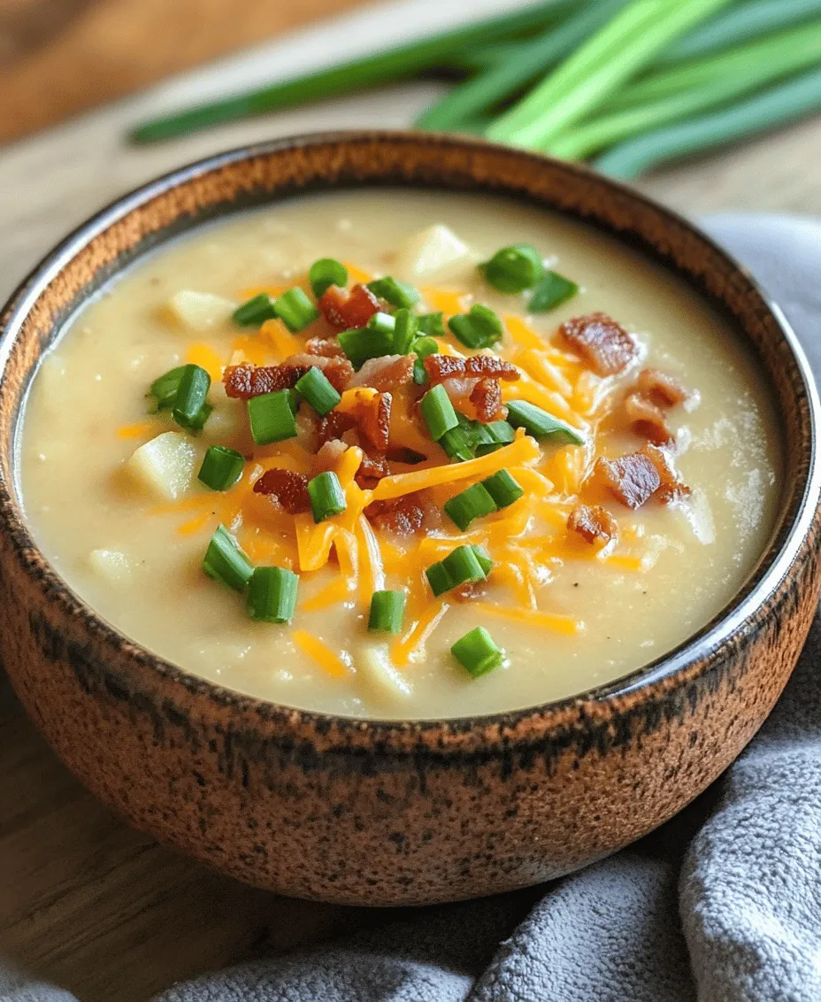 As the temperatures drop and the days grow shorter, nothing warms the soul quite like a steaming bowl of potato soup. This Cozy Creamy Slow Cooker Potato Soup is the perfect antidote for chilly evenings, offering a blend of earthy flavors and comforting textures that can turn any meal into a heartwarming experience. Whether you're gathering around the dinner table with family or looking for a simple yet satisfying dish to enjoy solo, this slow cooker recipe is an excellent choice.