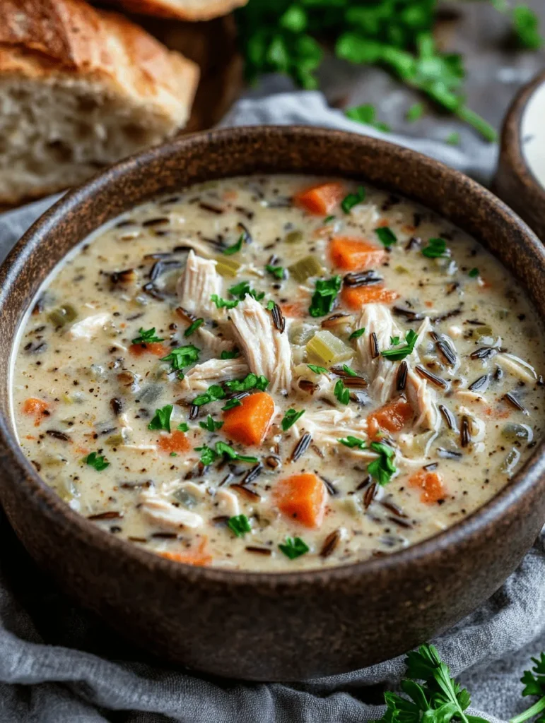 There's something undeniably comforting about a warm bowl of soup, especially when it’s a hearty, creamy concoction like Creamy Crockpot Chicken Wild Rice Soup. This delightful recipe combines tender chicken, nutty wild rice, and an array of fresh vegetables, creating a dish that not only warms the soul but also nourishes the body. As the temperatures drop and the leaves turn golden, there’s no better time to indulge in a slow-cooked meal that fills your home with enticing aromas and offers a cozy retreat from the chill outside.