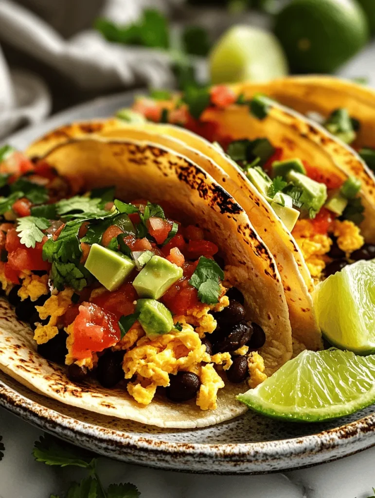 Begin your day on a flavorful note with these effortless breakfast tacos! Perfectly scrambled eggs, creamy avocado, and zesty salsa come together in a delightful combination that will satisfy your morning cravings. Whether you're rushing out the door or enjoying a leisurely Sunday brunch, these tacos are designed to be simple yet satisfying. In this article, we will explore the simplicity and versatility of this recipe, ensuring you can whip up delicious breakfast tacos in just 10 minutes. Ideal for anyone seeking a nutritious and mouthwatering meal, breakfast tacos are the perfect way to kick-start your day.