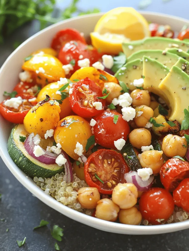 In recent years, the concept of nourish bowls has surged in popularity, captivating health-conscious food enthusiasts and busy families alike. A nourish bowl is more than just a meal; it's a symphony of flavors and textures, combining vibrant vegetables, protein-packed chickpeas, and wholesome grains to create a balanced, satisfying dish. As the trend of plant-based eating continues to grow, the need for delicious, nutritious meals has never been more critical. This Roasted Veggie & Crispy Chickpea Nourish Bowl is a perfect embodiment of this trend—easy to prepare, packed with nutrients, and utterly delicious. It’s an ideal choice for those seeking healthy meal options without compromising on flavor or time.