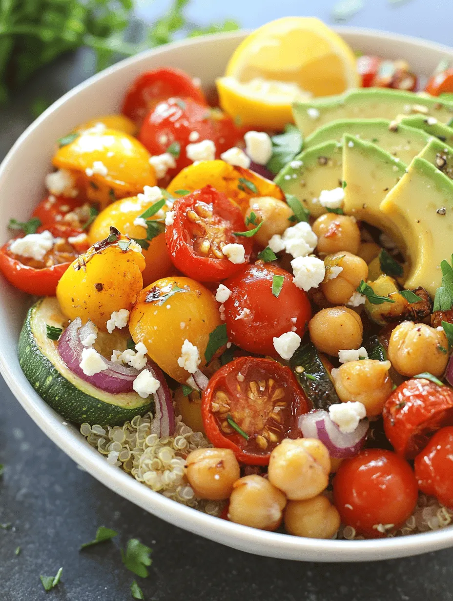 In recent years, the concept of nourish bowls has surged in popularity, captivating health-conscious food enthusiasts and busy families alike. A nourish bowl is more than just a meal; it's a symphony of flavors and textures, combining vibrant vegetables, protein-packed chickpeas, and wholesome grains to create a balanced, satisfying dish. As the trend of plant-based eating continues to grow, the need for delicious, nutritious meals has never been more critical. This Roasted Veggie & Crispy Chickpea Nourish Bowl is a perfect embodiment of this trend—easy to prepare, packed with nutrients, and utterly delicious. It’s an ideal choice for those seeking healthy meal options without compromising on flavor or time.