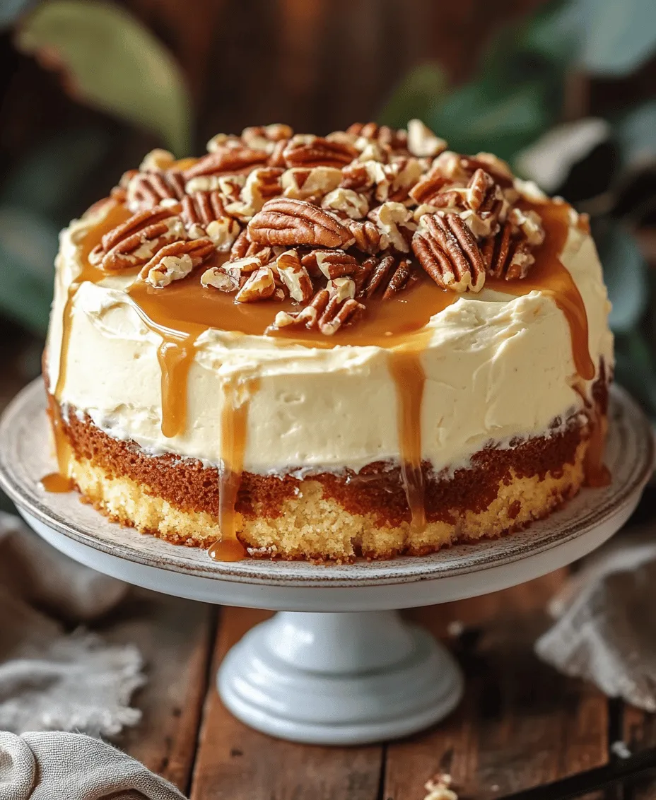Welcome to the world of indulgence with our Decadent Butter Pecan Poke Cake! This delightful dessert is a showstopper, perfect for any occasion, whether it's a family gathering or a special celebration. The Butter Pecan Poke Cake is a unique twist on traditional cakes, featuring a moist and flavorful base, a luscious filling, and a creamy frosting that elevates its taste to new heights.