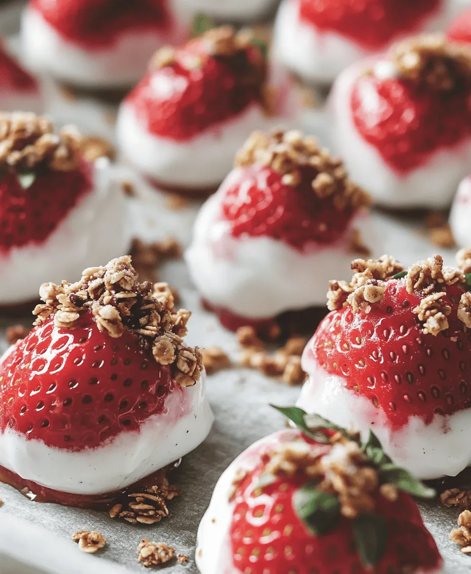 In recent years, there has been a noticeable shift in consumer preferences towards healthier snacks and desserts. As more people become health-conscious, the demand for nutritious yet delicious treats continues to rise. A perfect embodiment of this trend is the Frozen Strawberry Yogurt Clusters, an easy-to-make and refreshing option that offers the best of both worlds. These delightful clusters not only satisfy your sweet tooth but also provide a nutritious snack that can be enjoyed guilt-free.