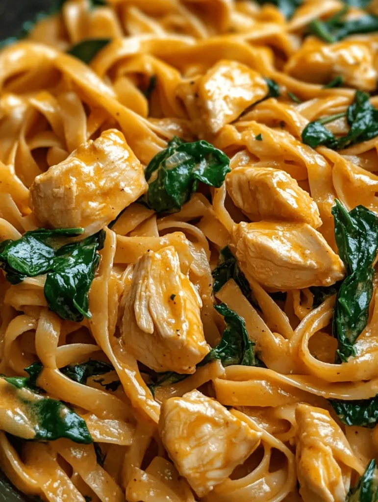 Buffalo Chicken Spinach Alfredo is a culinary masterpiece that marries the creamy richness of Alfredo sauce with the fiery kick of buffalo chicken. This delightful fusion of flavors has captured the hearts (and stomachs) of food lovers everywhere, making it a standout dish in contemporary cuisine. The trend of combining spicy and creamy elements has gained momentum in recent years, and for good reason—this recipe not only satisfies cravings but also offers a unique twist on traditional pasta dishes.