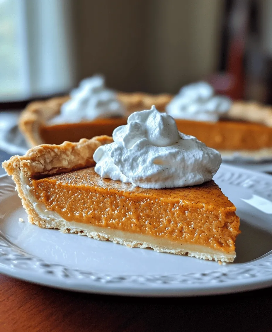 As the leaves turn golden and the air becomes crisp, the aroma of freshly baked pumpkin pie wafts through homes across America. This beloved dessert has become synonymous with fall, especially during Thanksgiving and other holiday gatherings. The rich, spiced flavor of pumpkin pie not only warms the heart but also evokes a sense of nostalgia, reminding many of cherished family traditions and festive celebrations. With its creamy texture and aromatic spices, it is no surprise that pumpkin pie holds a special place on dessert tables nationwide.