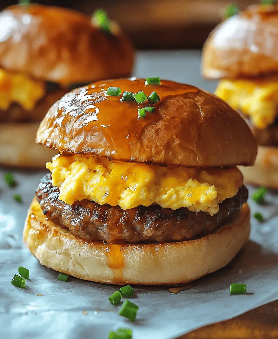 Breakfast sliders have emerged as a popular and delightful way to enjoy breakfast on the go. These mini sandwiches combine all the essential breakfast components into a convenient, bite-sized format, making them a favorite choice for busy mornings, brunch gatherings, and even meal prep. Among the myriad of breakfast slider recipes, the Sausage Egg and Cheese Breakfast Sliders with Maple Syrup Glaze stand out as an irresistible option that beautifully marries savory and sweet flavors.