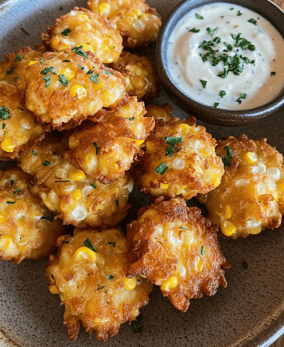 Discover the joy of cooking with our Effortless Corn Fritters recipe! This delightful dish combines sweet corn with a crispy exterior and fluffy interior, making it a perfect appetizer or side dish for any meal. Whether you’re a seasoned chef or a novice in the kitchen, this recipe is simple to follow and requires minimal ingredients. In this blog post, we'll explore the various aspects of making these delicious corn fritters, from preparation to serving suggestions, ensuring you have all the information you need to create a dish that is sure to impress.