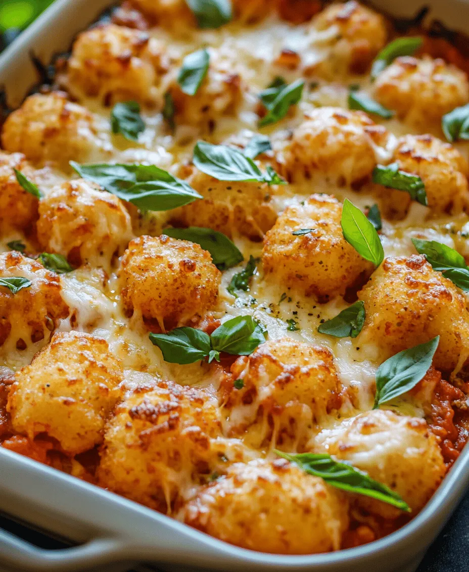 A successful Pizza Tot Casserole requires the right combination of ingredients, each playing a crucial role in crafting a delicious final product. Let’s explore the key components that make this dish a crowd-pleaser.