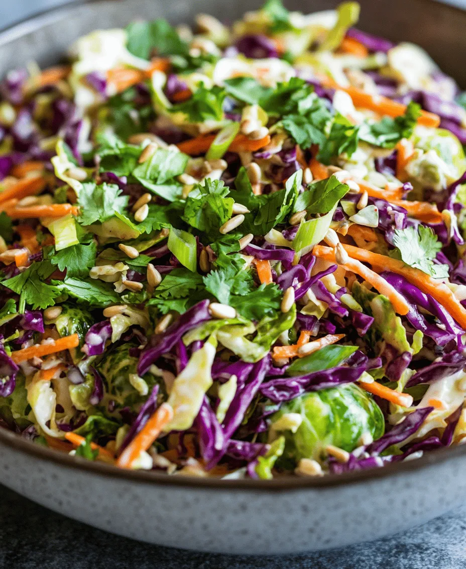 In recent years, Brussels sprouts have surged in popularity, transforming from the typically neglected vegetable on holiday dinner plates into a celebrated superfood embraced by health-conscious eaters and culinary enthusiasts alike. Their nutty flavor and unique texture make them an ideal candidate for a variety of dishes, and one innovative twist is the Crispy Brussels Sprouts Coleslaw. This dish not only showcases the humble Brussels sprout but also elevates it with a medley of colors, flavors, and textures, making it a standout on any table.