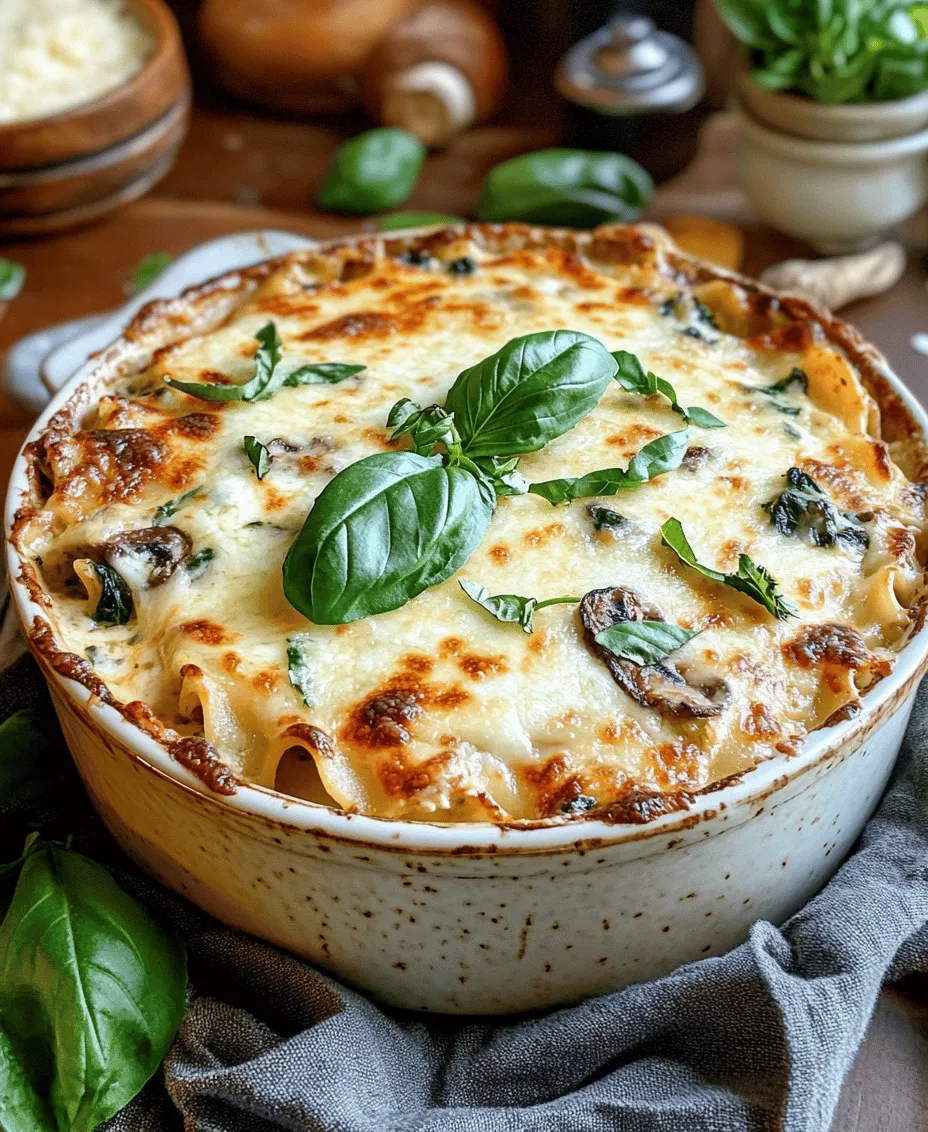 Delve into the world of comfort food with our Easy Creamy Spinach and Mushroom Lasagna. This delightful dish is not only rich and creamy but also loaded with nutritious ingredients that will appeal to both vegetarians and meat-lovers alike. Lasagna, a classic Italian dish, has become a beloved favorite across the globe due to its versatility and heartwarming flavors. Whether you’re hosting a family dinner, planning a gathering with friends, or simply enjoying a cozy night in, this lasagna offers the perfect balance of taste and comfort.