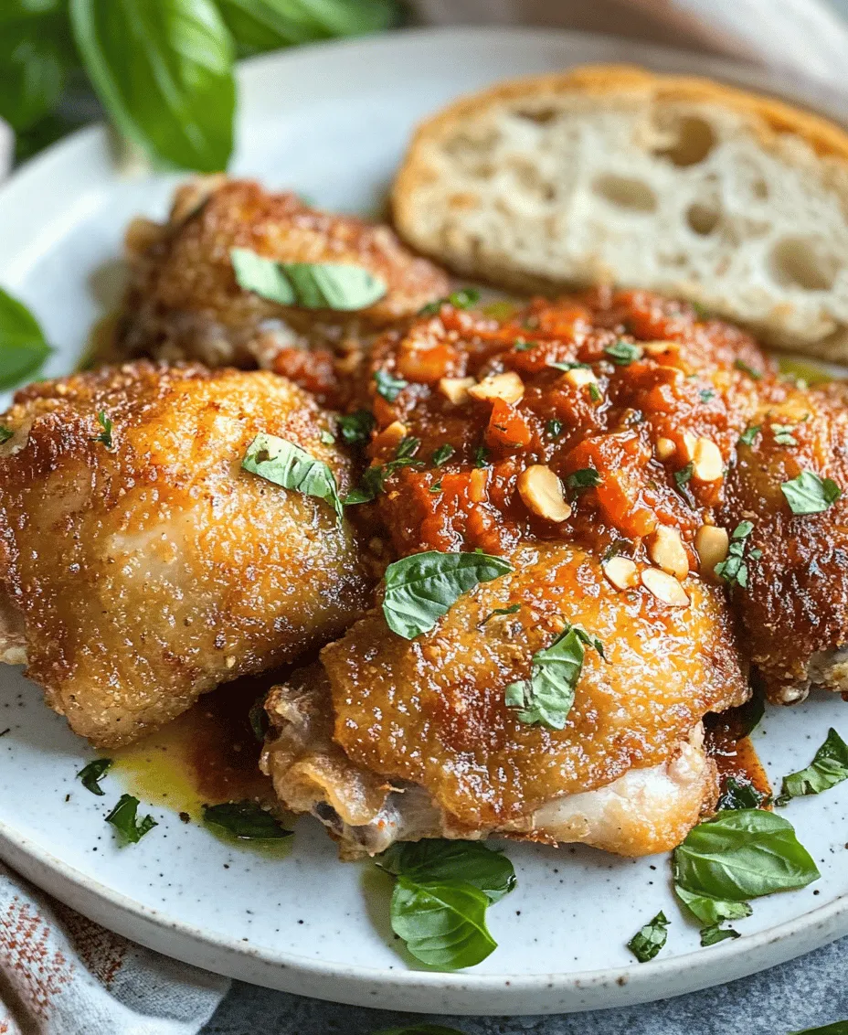 If you’re searching for a dish that marries the comforting crunch of crispy chicken with the vibrant, nutty flavors of Romesco sauce, look no further. Savory Crispy Chicken with Romesco Sauce is a delightful recipe that elevates any meal, making it perfect for family dinners or special occasions. This dish is not only visually appealing but also a harmonious blend of textures and flavors that will leave your taste buds dancing.