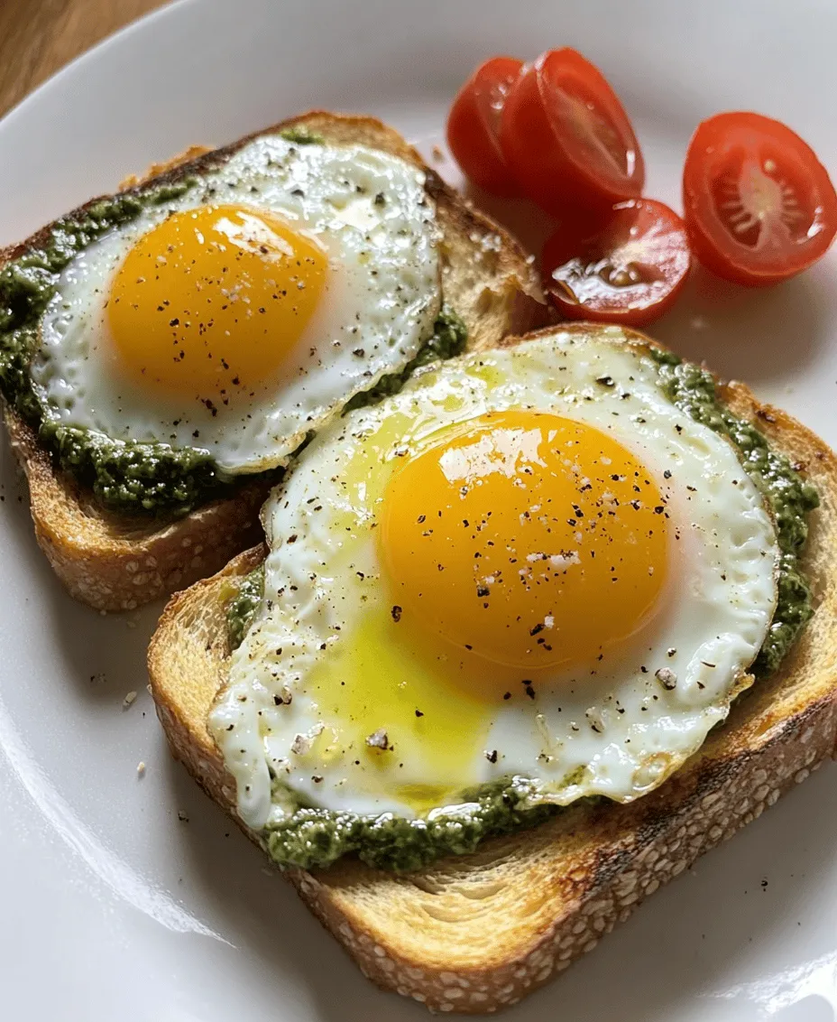 In the realm of quick and nutritious meals, few dishes can rival the simplicity and flavor of Simple Pesto Eggs on Toast. This delightful recipe combines the rich, aromatic essence of basil pesto with perfectly cooked eggs, making it an ideal breakfast or brunch option. It’s not just a meal; it’s an experience that brings together texture, taste, and nutrition in one satisfying bite. With minimal ingredients and straightforward preparation, you can create a dish that not only satisfies the palate but also fuels your day.