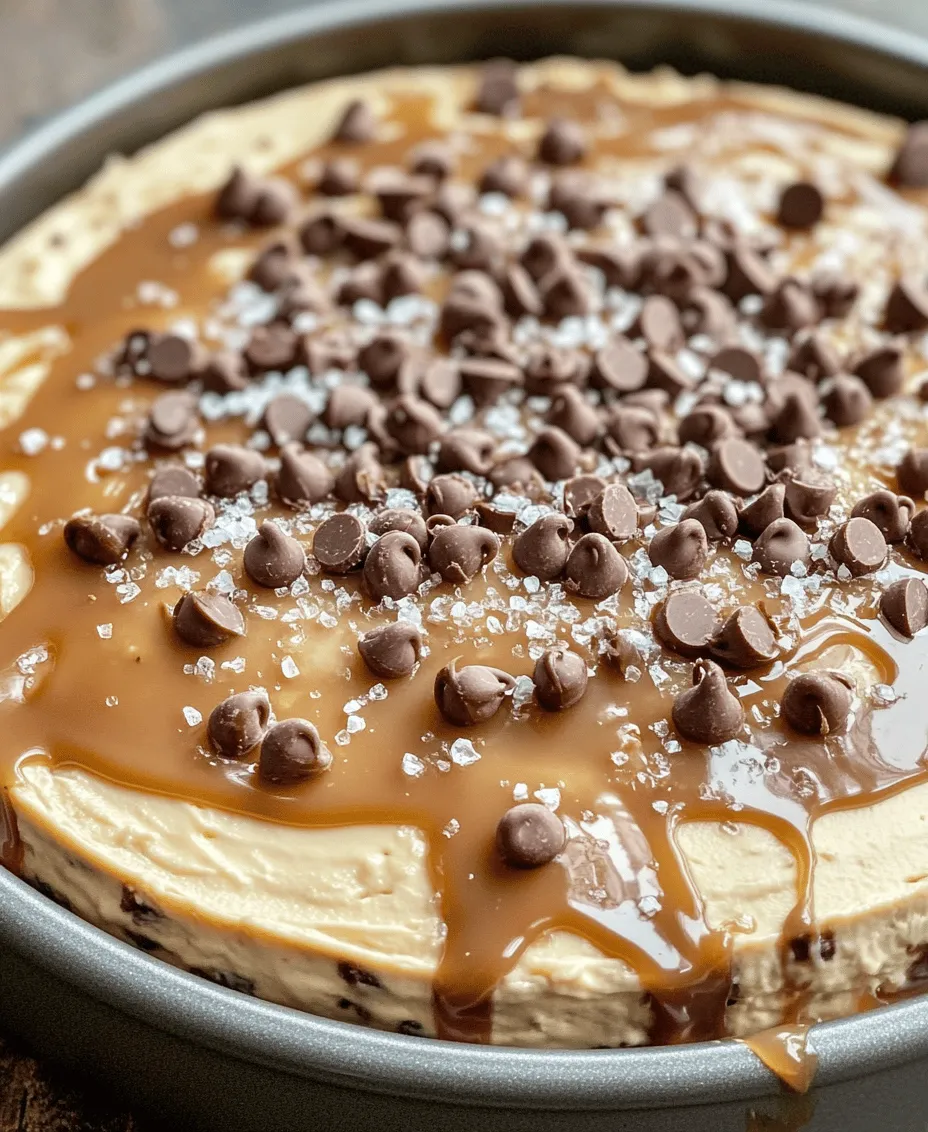 If you’re searching for a dessert that encapsulates indulgence and sophistication, look no further than the Salted Caramel Chocolate Chip Cheesecake. This delightful treat combines the rich flavors of chocolate, the creamy texture of cheesecake, and the sweet-and-salty allure of salted caramel, making it an irresistible option for any occasion. Whether you’re celebrating a birthday, hosting a dinner party, or simply treating yourself, this cheesecake stands out as a showstopper that will leave a lasting impression on your guests.