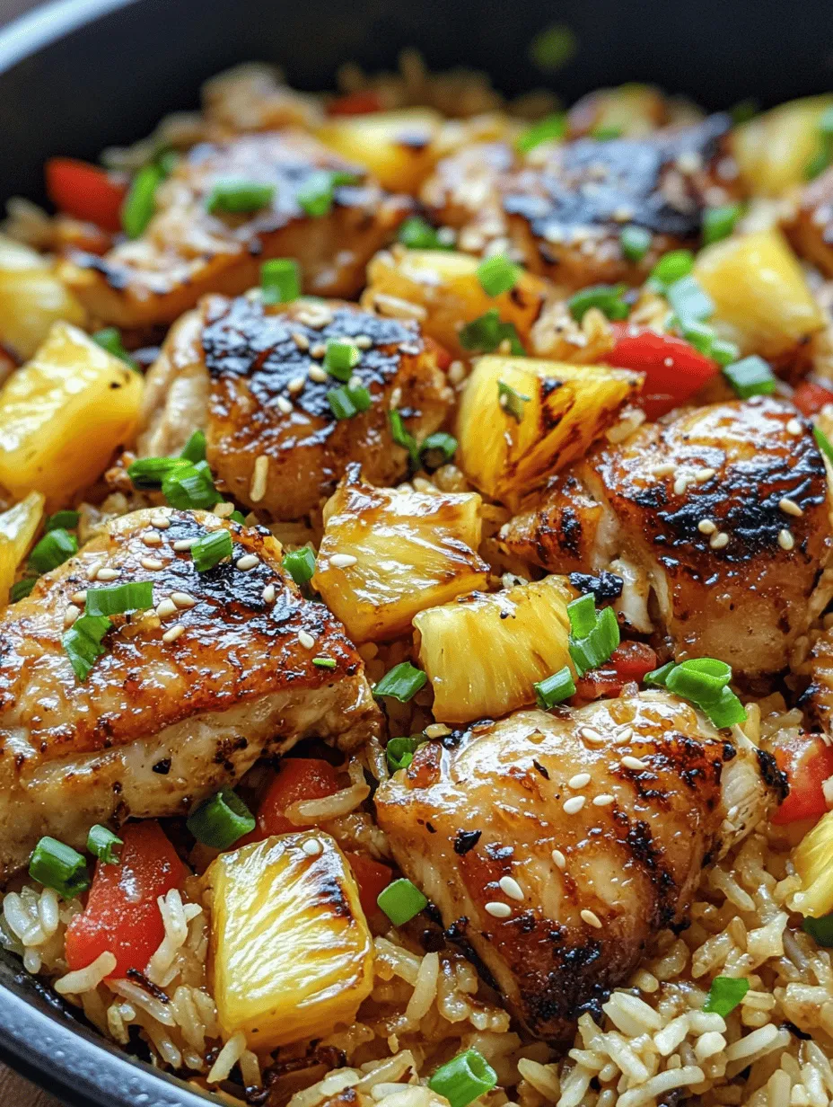 Welcome to a delightful culinary journey where tropical sweetness meets savory goodness! The Sweet and Savory Pineapple Chicken and Rice recipe is a vibrant dish that beautifully balances flavors, making it a perfect choice for both weeknight dinners and special occasions. This dish features tender chicken thighs, juicy pineapple, and fluffy rice, all brought together with a tantalizing sauce that will awaken your taste buds.