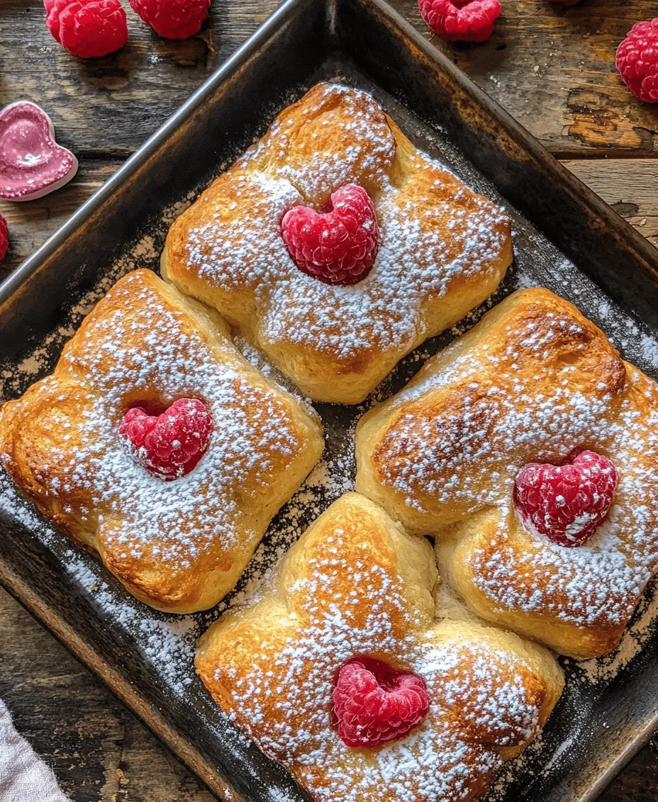 Welcome to the delightful world of Raspberry Love Buns! This scrumptious treat is not just a dessert; it's an experience that can elevate your special occasions, whether it's Valentine's Day, anniversaries, or simply a cozy weekend with loved ones. Imagine soft, fluffy buns infused with the vibrant flavor of fresh raspberries, all enveloped in a tender, buttery dough. The allure of these buns lies not only in their taste but also in their charming presentation, making them a perfect centerpiece for your dessert table.