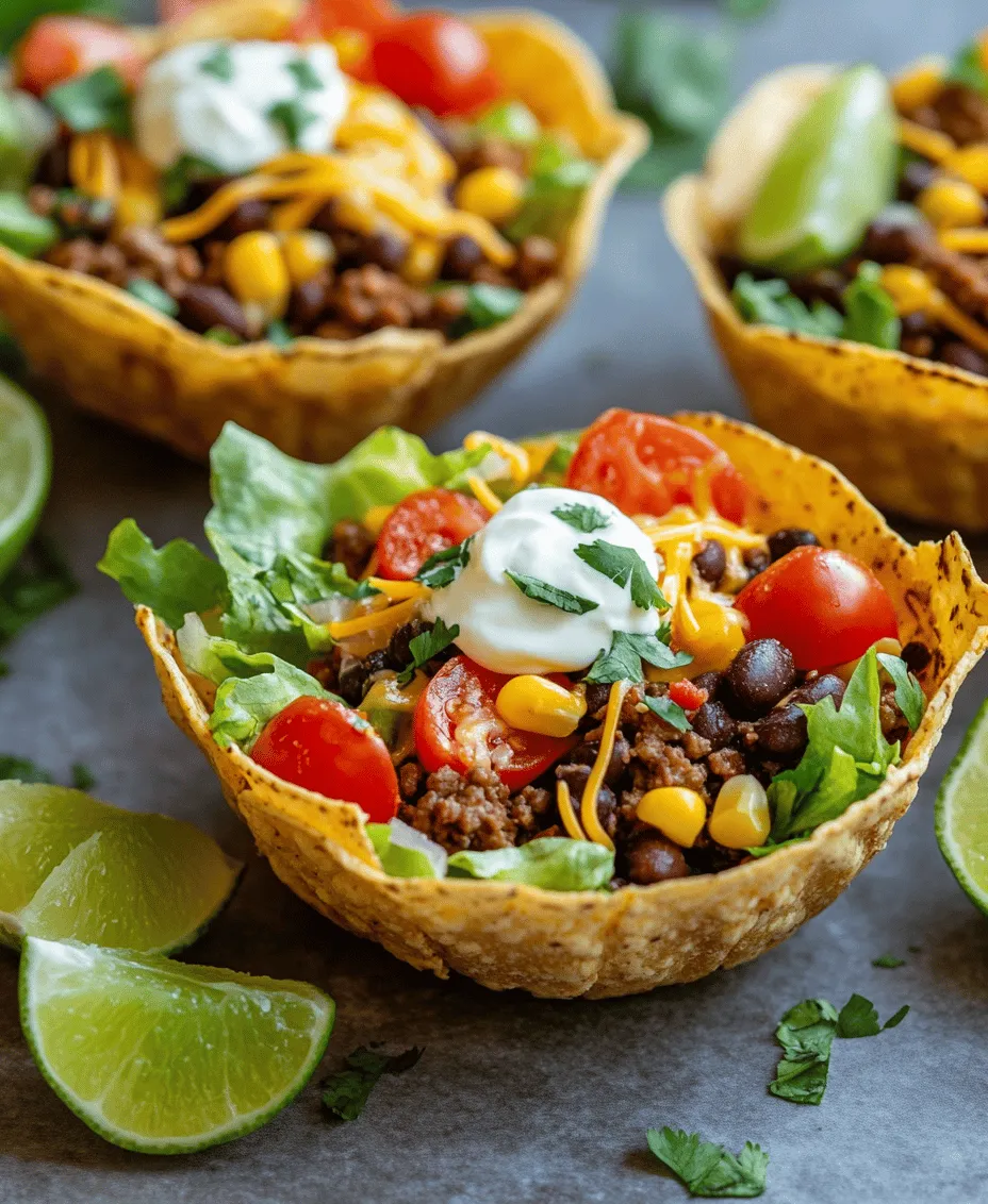 To create the perfect mini taco salad bowls, it’s essential to understand the various ingredients involved. Each component plays a crucial role in contributing to the overall flavor, texture, and nutritional value of the dish.