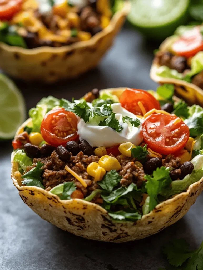 To create the perfect mini taco salad bowls, it’s essential to understand the various ingredients involved. Each component plays a crucial role in contributing to the overall flavor, texture, and nutritional value of the dish.