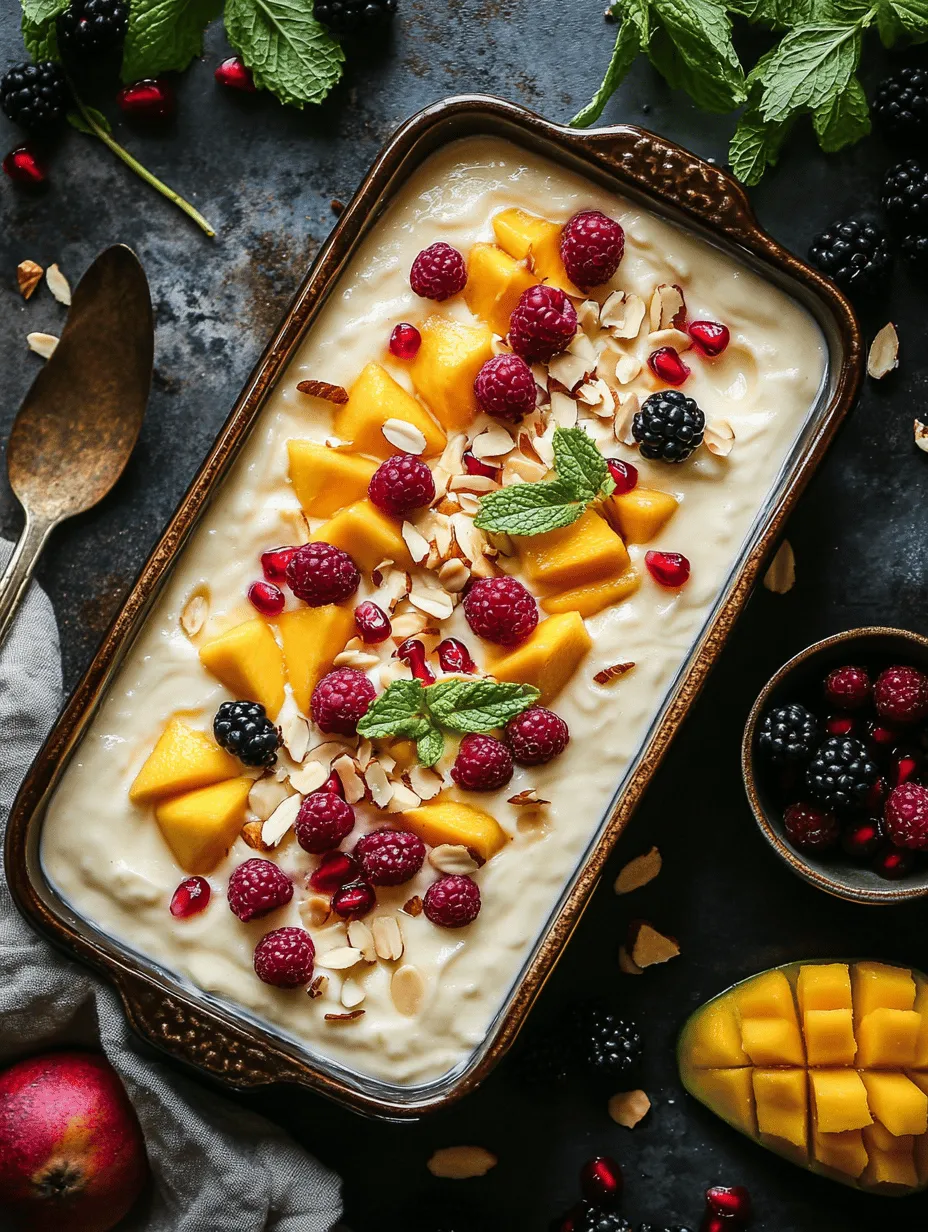 In the world of desserts, few creations can boast the combination of simplicity and sophistication quite like Creamy Baked Yogurt Delight. This enchanting dish beautifully melds the rich, tangy notes of yogurt with a creamy texture that is both indulgent and refreshingly light. As a versatile dessert, it shines brightly in various settings—from casual family dinners to elegant dinner parties, making it an ideal choice for any occasion.
