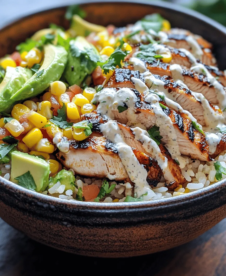 In the world of comfort food, few dishes can rival the vibrant flavors and textures found in a Street Corn Chicken Rice Bowl. This delightful recipe is inspired by the savory street corn often enjoyed at fairs and festivals, a dish that captures the essence of summertime nostalgia. Imagine biting into sweet, juicy corn slathered in creamy sauce, all while the tantalizing aroma of grilled chicken fills the air. This recipe brings together tender chicken, fluffy jasmine rice, and a delightful medley of toppings, creating a satisfying meal that’s perfect for lunch or dinner.