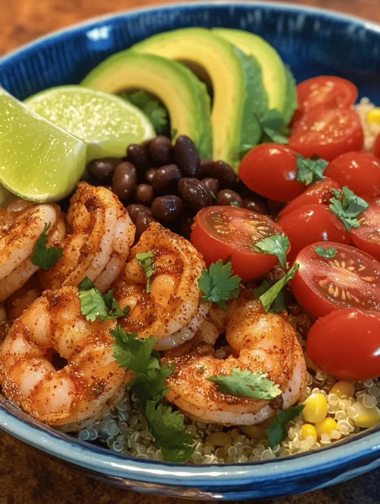 Welcome to the vibrant world of the Chipotle Lime Shrimp Bowl, a dish that embodies the essence of flavorful and nutritious eating. This delicious bowl is not only a feast for the taste buds but also a quick and convenient meal option that fits seamlessly into a busy lifestyle. With its zesty lime, smoky chipotle seasoning, and fresh ingredients, this recipe is sure to become a staple in your home kitchen.