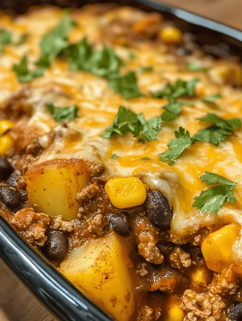 To create the perfect Slow Cooker Cowboy Casserole, it’s important to understand the key ingredients and their roles in building flavor and texture. Each component brings something unique to the table, making this dish a well-rounded meal.
