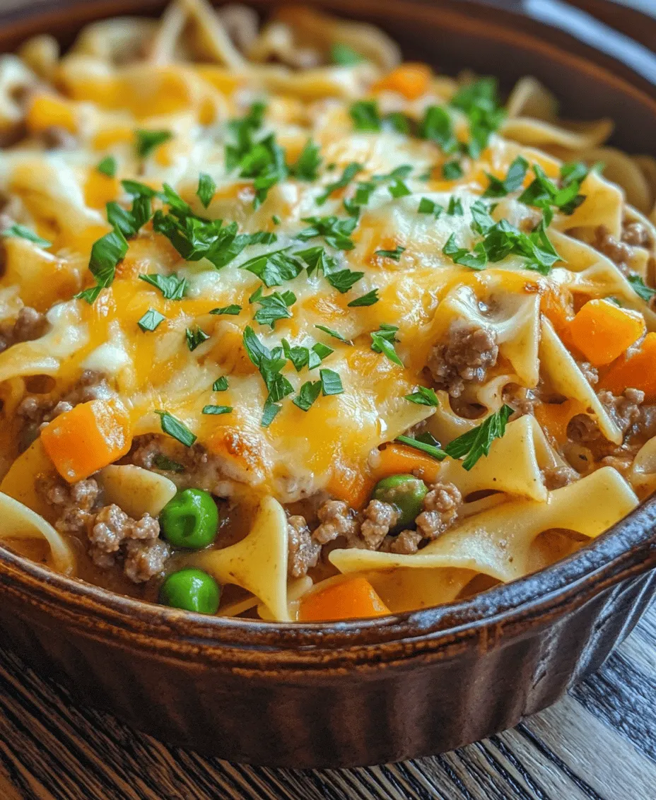 Comfort food holds a special place in our hearts and homes, often evoking cherished memories of family gatherings, holiday feasts, and cozy evenings spent around the dinner table. These dishes not only nourish our bodies but also our souls, providing warmth and satisfaction that transcends the mere act of eating. Among the pantheon of comforting meals, the Sour Cream Beef Noodle Casserole stands out as a nostalgic favorite, delivering a perfect blend of flavors and textures that make it a go-to recipe for busy weeknights and special occasions alike.