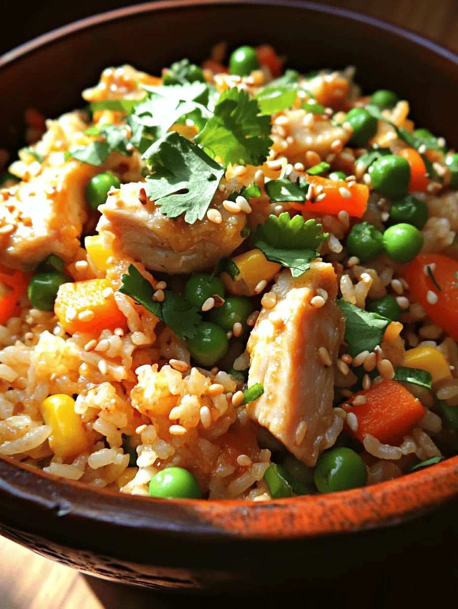 Fried rice is a beloved dish that transcends culinary borders, celebrated for its versatility and ability to transform leftover ingredients into a delightful meal. Originating from China, fried rice has found its way into the hearts and kitchens of food lovers worldwide. With its foundation of perfectly cooked rice, this dish can be customized with various proteins and vegetables, making it a staple in many households. Today, we are excited to introduce a special version: Fluffy Sesame Chicken Fried Rice with Veggies.