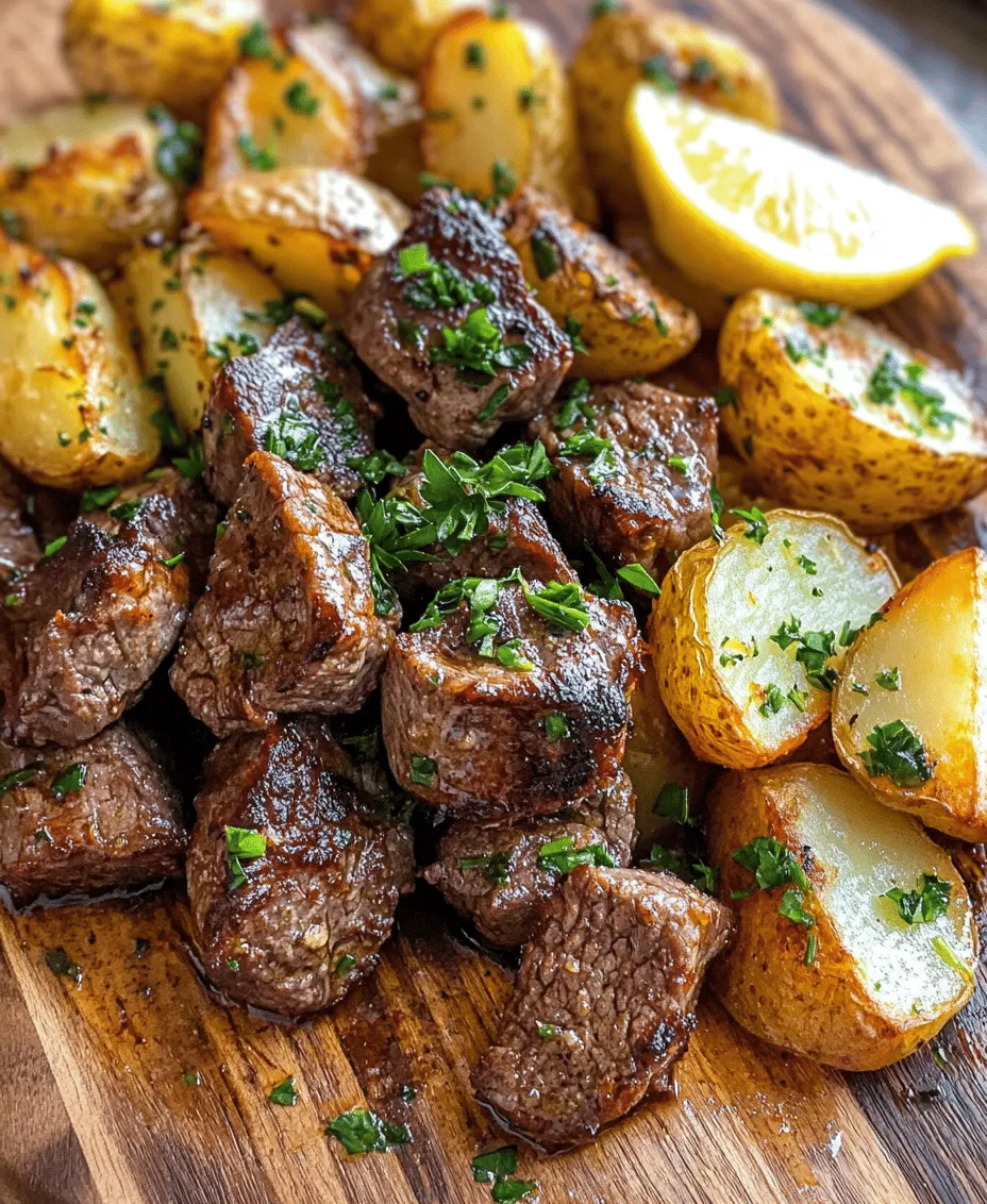 If you’re searching for a comforting dish that delights the palate and warms the soul, look no further than Savory Garlic Butter Beef Bites with Crispy Tender Potatoes. This recipe beautifully marries tender, juicy beef with the rich, aromatic flavors of garlic and butter, all while serving alongside perfectly crispy potatoes. Whether you’re planning a family dinner, hosting a gathering, or simply looking to enjoy a cozy night in, this dish promises to impress everyone at the table.