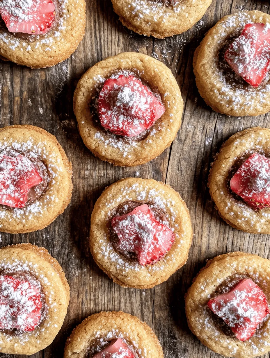 If you’re searching for a delightful treat that perfectly blends sweet and savory flavors, look no further than Strawberry Kiss Cookies. These cookies are an enchanting combination of luscious strawberries, rich chocolate, and a buttery cookie base. Imagine the soft, melt-in-your-mouth texture of a cookie that surprises you with bursts of strawberry flavor and a chocolatey finish. Whether you're a seasoned baker or a novice in the kitchen, this recipe is sure to impress and satisfy your sweet tooth.