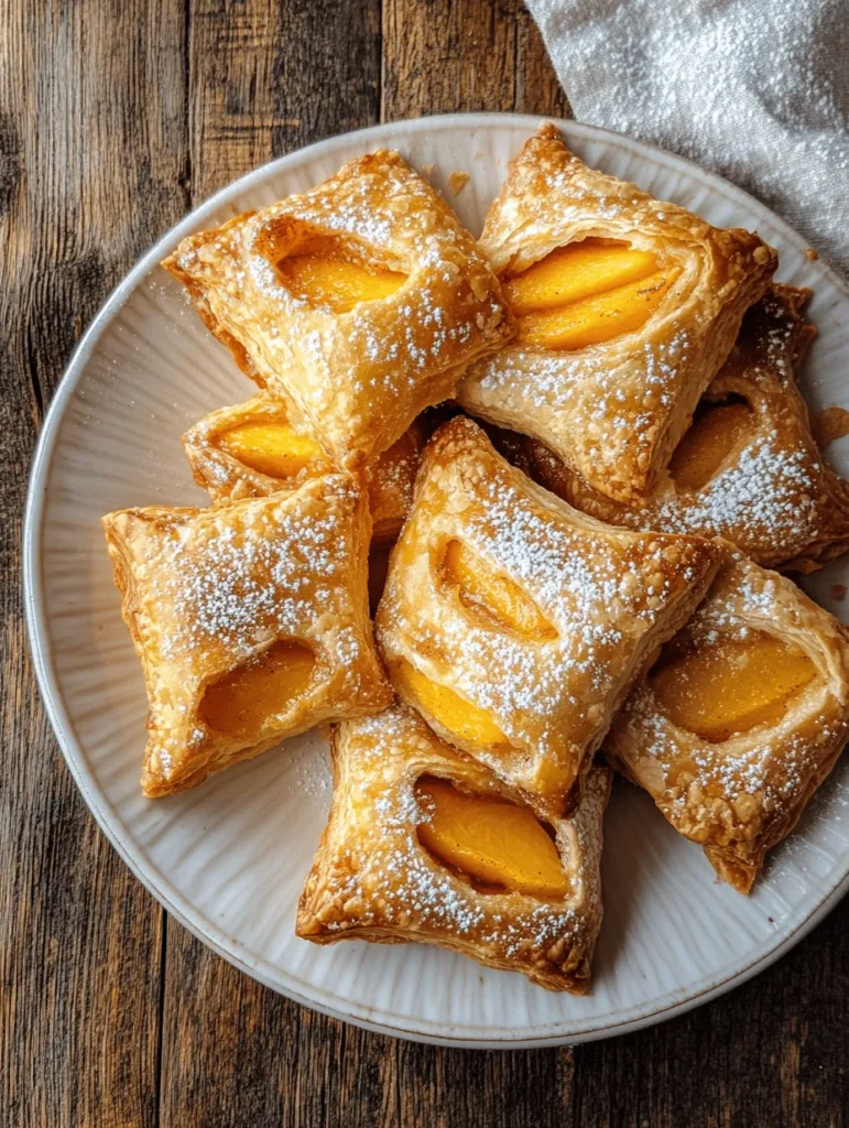 Imagine biting into a warm, flaky pastry, the aroma of fresh peaches wafting through the air, and the sweetness dancing on your taste buds. The Effortless Peach Puff Pastry Delight encapsulates this experience, combining simplicity with the exquisite flavor of ripe peaches. This delightful dessert is the epitome of elegance, making it a perfect centerpiece for both casual gatherings and special celebrations.