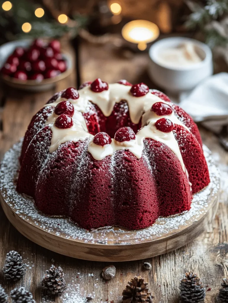 Welcome to the world of indulgent desserts where the Irresistible Red Velvet Cheesecake Bundt Cake reigns supreme. This scrumptious creation is the perfect marriage of two beloved treats: the classic red velvet cake and the rich, velvety cheesecake. With its striking crimson color and luxurious creamy filling, this dessert is not just a feast for the palate but also a visual delight that is sure to steal the show at any gathering. Whether you are celebrating a special occasion or simply looking to satisfy your sweet tooth, this cake will undoubtedly impress your guests and leave them craving more.