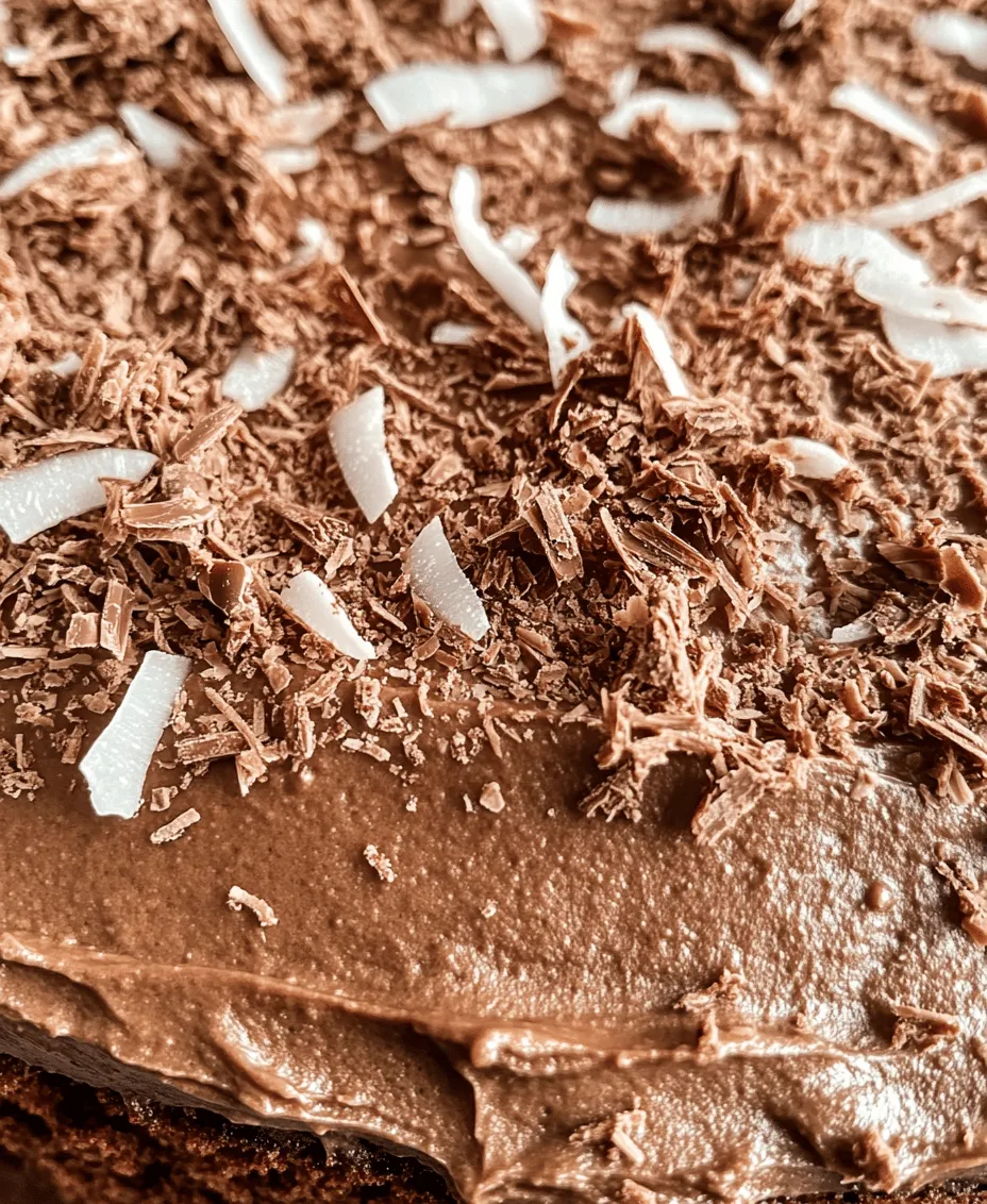 There’s an exquisite allure in the combination of chocolate and coconut that has captivated dessert lovers for generations. The rich, velvety essence of chocolate paired with the tropical, nutty notes of coconut creates a flavor profile that is nothing short of heavenly. Whether it’s a cozy family gathering, a festive celebration, or simply a treat to indulge in after a long day, a chocolate coconut cake stands out as a showstopper. Its moist texture, combined with the delightful crunch of shredded coconut and the rich sweetness of chocolate, makes it a versatile dessert that can elevate any occasion.