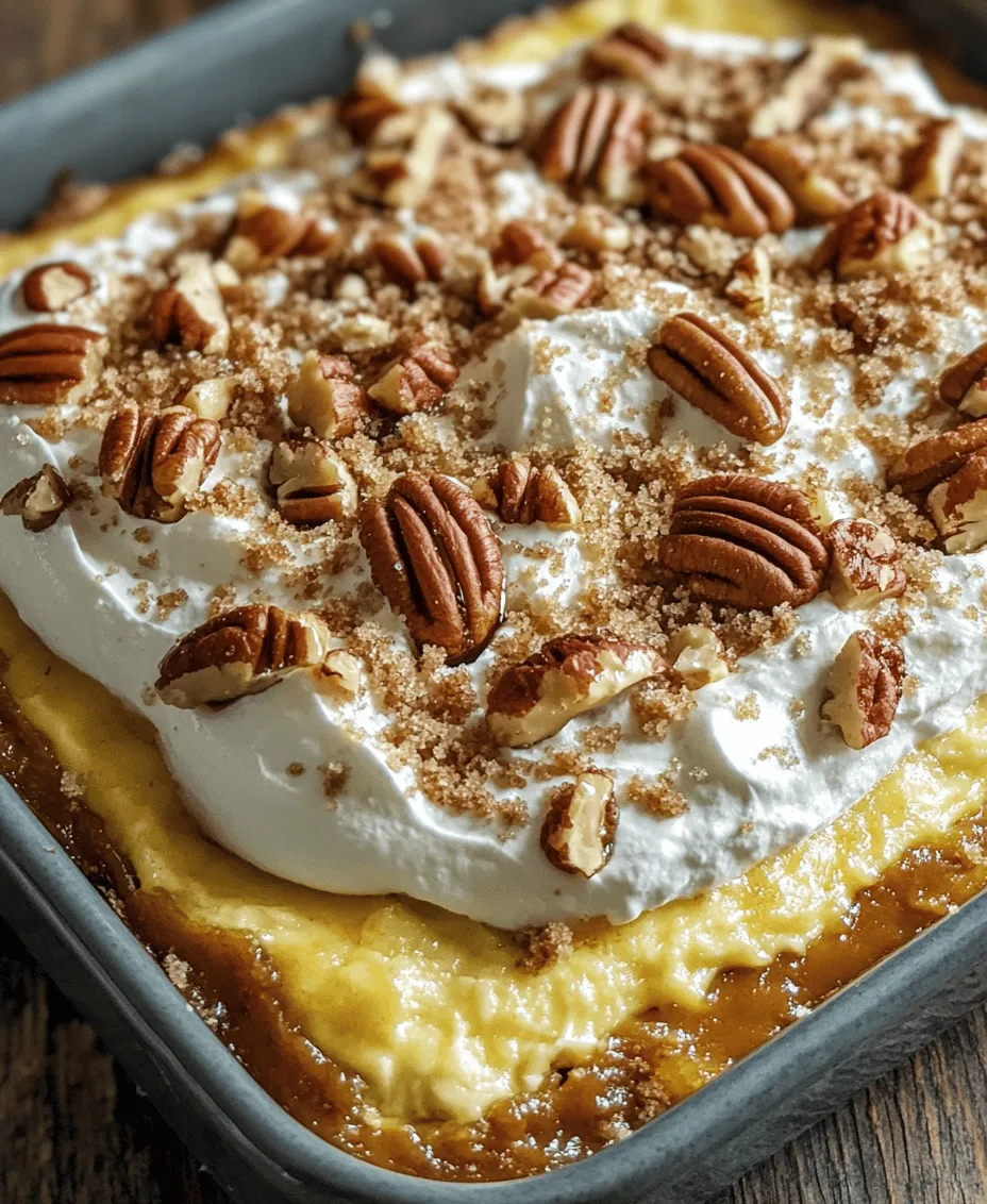 If you're searching for a dessert that is not only visually stunning but also packed with rich flavors and delightful textures, look no further than the Butter Pecan Praline Poke Cake. This delicious creation combines the familiar taste of a classic yellow cake with the irresistible flavors of buttery pecans and sweet caramel, making it an ideal choice for gatherings, special occasions, or simply as a treat to enjoy at home. Each bite of this cake encapsulates the essence of indulgence, with its moist interior, luscious fillings, and crunchy topping.
