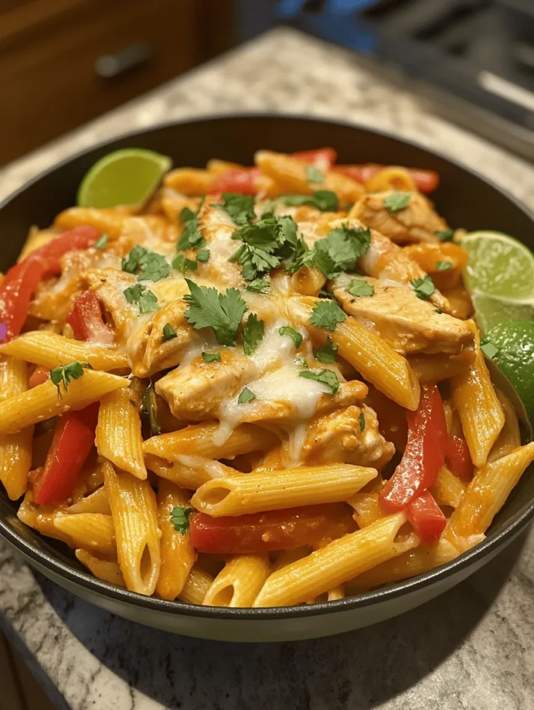 In today’s fast-paced world, the demand for quick and convenient meals has skyrocketed. One-pot meals have gained immense popularity, especially among busy families and professionals looking for ways to streamline their cooking processes without sacrificing flavor. One such dish that perfectly encapsulates this trend is One Pot Chicken Fajita Pasta. This delightful recipe seamlessly marries the vibrant flavors of traditional fajitas with the comforting heartiness of pasta, creating a dish that is both satisfying and simple to prepare.
