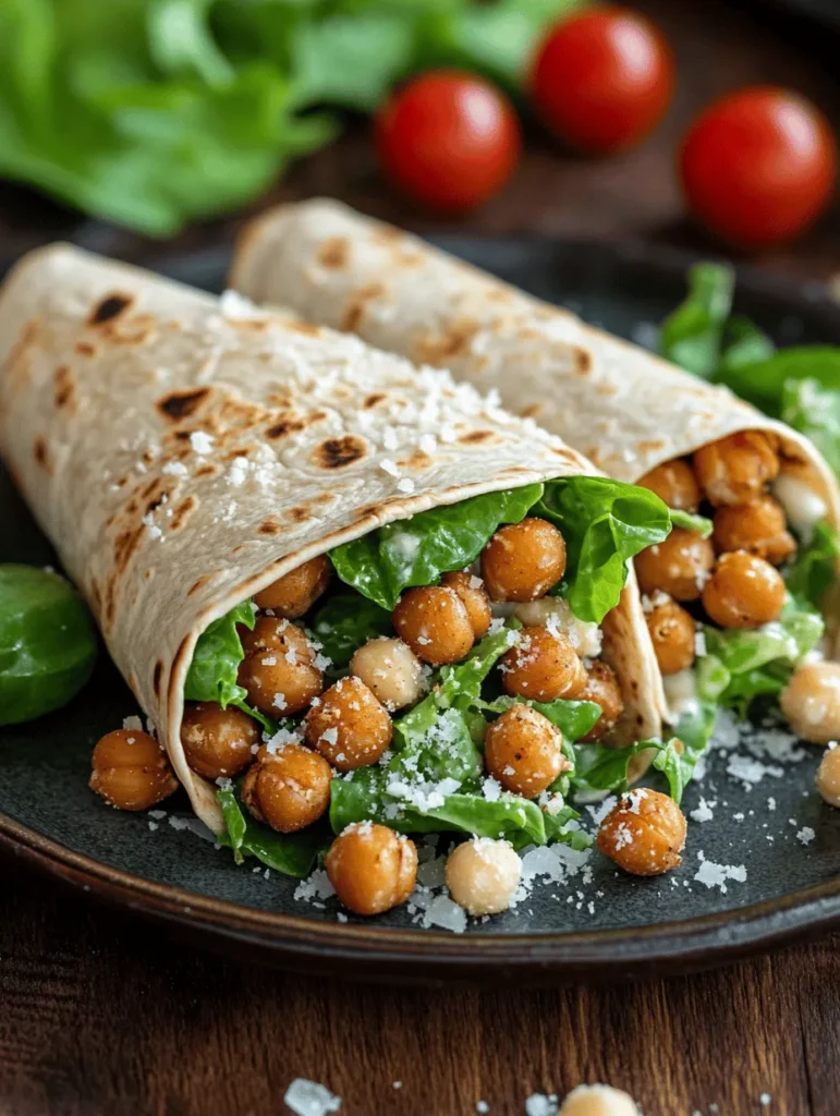 Welcome to the world of delicious plant-based meals! If you're on the lookout for a fresh and satisfying dish that combines flavor, nutrition, and convenience, you’ve come to the right place. In this article, we will explore a delightful recipe for Chickpea Caesar Salad Wraps, a fantastic option for lunch or a light dinner. This recipe takes the classic flavors of Caesar salad and wraps them up in a portable format, making it an ideal choice for busy days, picnics, or meal prep.