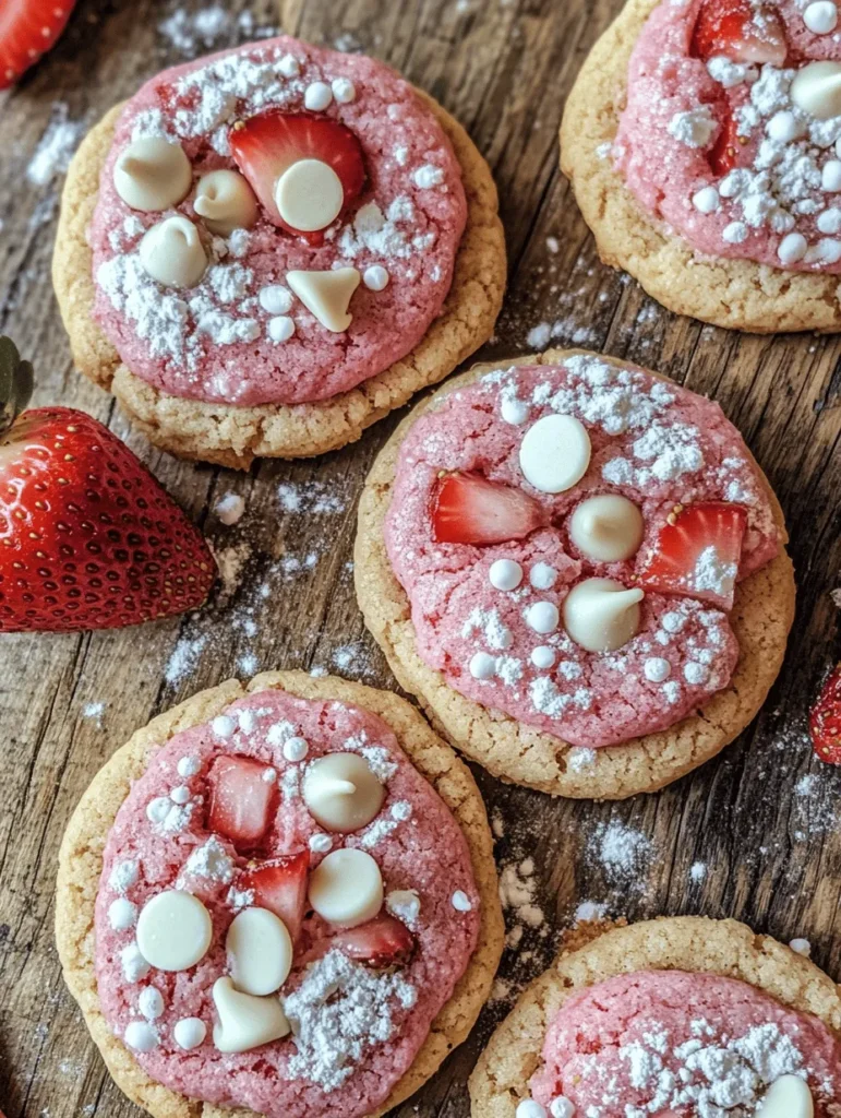 As the sun shines brighter and the days grow longer, there's nothing quite like a delectable summer dessert to celebrate the season's bounty. Summer desserts are often light, refreshing, and bursting with flavor, making them a favorite among food enthusiasts. Among the array of seasonal treats, Strawberry Kiss Cookies stand out as a delightful option that offers a perfect blend of flavors and textures. These cookies are not just a feast for the eyes; they are infused with the essence of summer, showcasing the luscious sweetness of fresh strawberries combined with the creamy decadence of white chocolate.