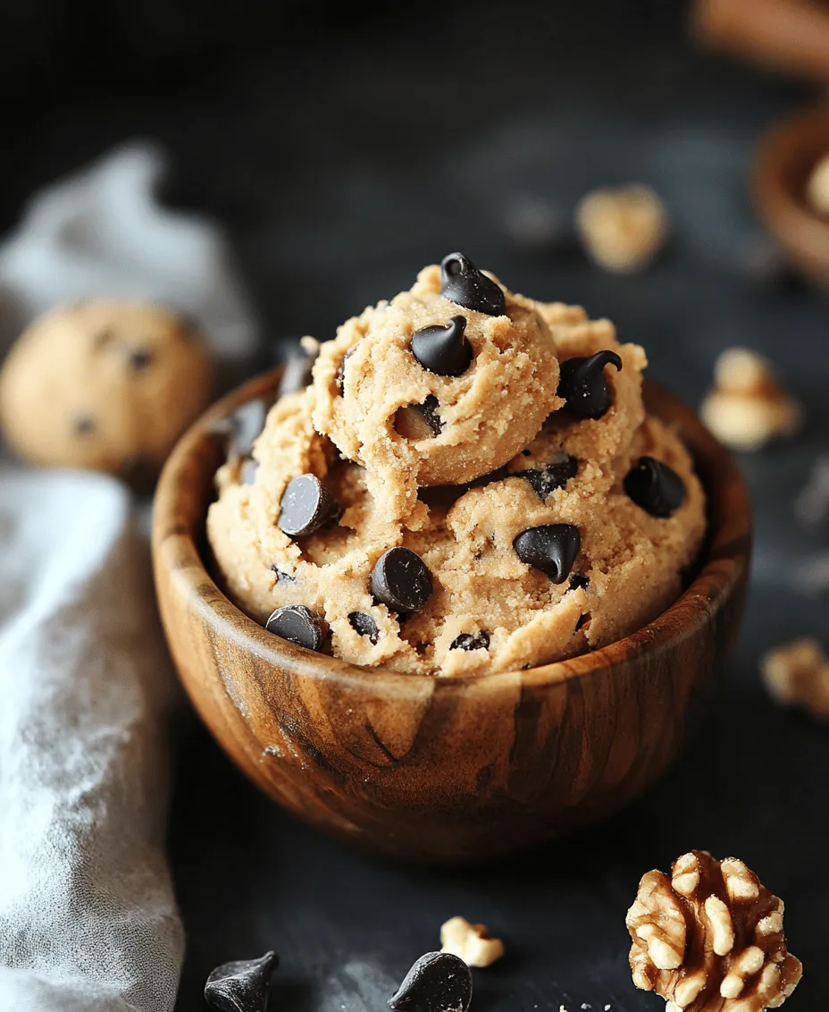 In the world of desserts, few treats can rival the sheer indulgence of cookie dough. This beloved concoction, with its rich and sweet flavors, has captured the hearts of dessert lovers everywhere. However, traditional cookie dough recipes often come packed with unhealthy ingredients, excessive sugars, and calories that can make indulging feel like a guilty pleasure. Fortunately, the culinary landscape has evolved, giving rise to healthier alternatives that cater to various dietary preferences. Enter the Guilt-Free Vegan Cookie Dough Delight—a delectable treat that allows you to savor the lusciousness of cookie dough without compromising your health or dietary restrictions.