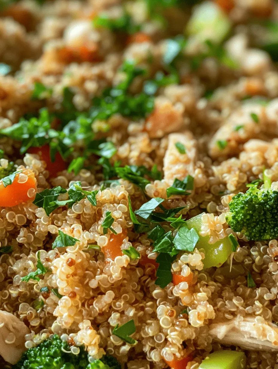 In today's fast-paced world, where convenience often trumps nutrition, finding meal options that are both wholesome and easy to prepare can feel like a daunting challenge. The Hearty Quinoa and Chicken Bake emerges as an ideal solution, marrying nutritious ingredients with a delightful taste that appeals to all palates. This dish combines protein-rich quinoa, tender chicken, and a medley of vibrant vegetables into a comforting casserole that can be enjoyed for lunch or dinner.