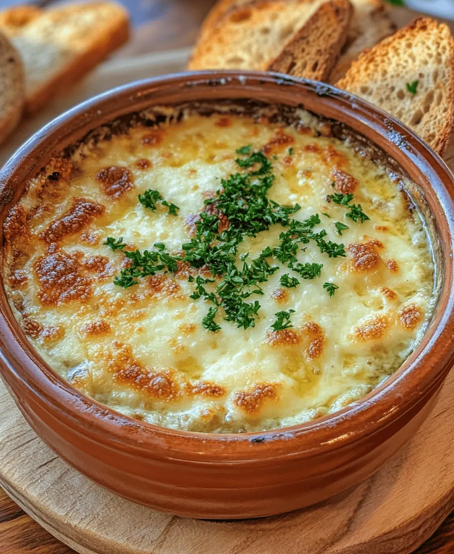 Imagine a dish that warms you from the inside out, enveloping you in rich, creamy flavors while celebrating one of the most beloved ingredients in the culinary world: garlic. Rustic French Garlic Delight is not just a soup; it’s a comforting embrace in a bowl, transforming the humble garlic into a star that shines brilliantly. This delightful recipe combines the creamy decadence of heavy cream and the nutty richness of Gruyère cheese with the aromatic depth of sautéed garlic and onions, creating a harmonious blend that tantalizes the taste buds.