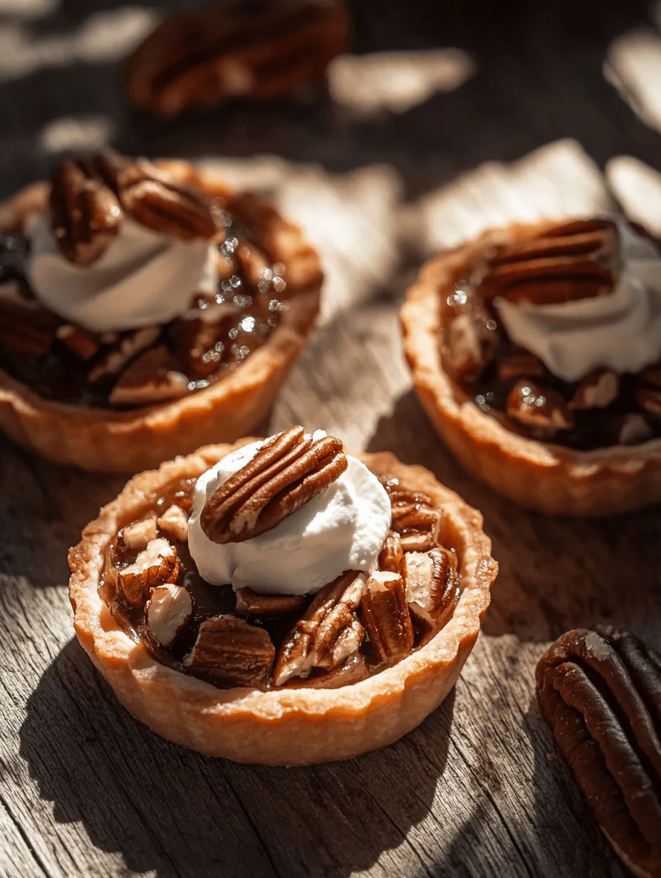 Mini Pecan Delights are not just a dessert; they are an experience of rich flavor and texture encapsulated in a delightful bite-sized treat. These little morsels are a staple in Southern cuisine, showcasing the beloved pecan in a manner that is both elegant and approachable. Whether served at a holiday gathering, a family BBQ, or an afternoon tea, these tiny tarts captivate with their sweet, nutty filling and buttery crust. Their popularity is no surprise—Mini Pecan Delights offer a perfect balance of crispy and chewy, making them an unforgettable addition to any dessert table.