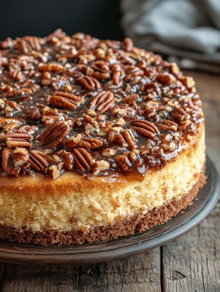 If you're searching for a dessert that embodies both comfort and decadence, look no further than the delightful Pecan Praline Buttermilk Cake. This cake is a true celebration of flavors, featuring a moist and tender buttermilk cake that perfectly complements a rich and crunchy pecan praline topping. The marriage of these elements creates a dessert that is not only visually appealing but also a feast for the senses.