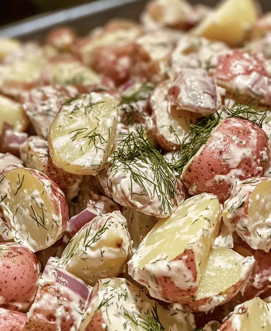 Potato salad holds a cherished place in German cuisine, beloved for its versatility, comforting flavors, and role in both everyday meals and festive gatherings. This dish is a staple at barbecues, family reunions, and holiday meals, reflecting the heart of German hospitality and culinary tradition. Each region in Germany boasts its own variation, making potato salad a canvas for cultural expression. Among these delightful renditions, the Effortless German Dill Potato Salad stands out as a refreshing, simple-to-prepare dish that captures the essence of summer gatherings and picnics.
