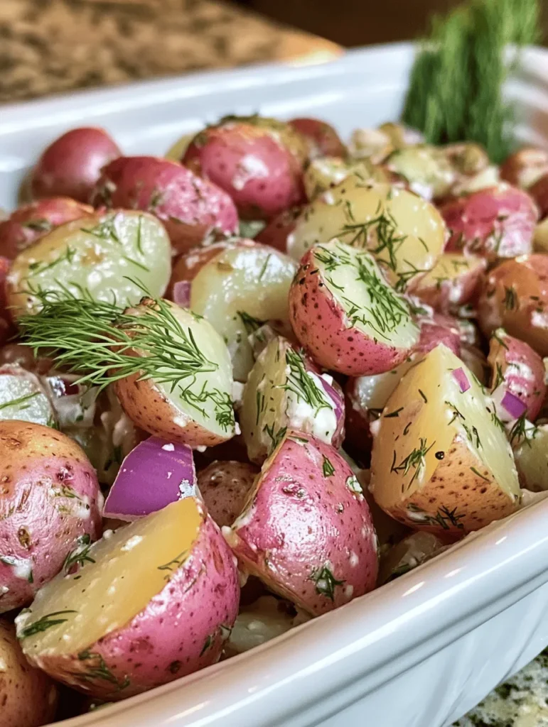 Potato salad holds a cherished place in German cuisine, beloved for its versatility, comforting flavors, and role in both everyday meals and festive gatherings. This dish is a staple at barbecues, family reunions, and holiday meals, reflecting the heart of German hospitality and culinary tradition. Each region in Germany boasts its own variation, making potato salad a canvas for cultural expression. Among these delightful renditions, the Effortless German Dill Potato Salad stands out as a refreshing, simple-to-prepare dish that captures the essence of summer gatherings and picnics.