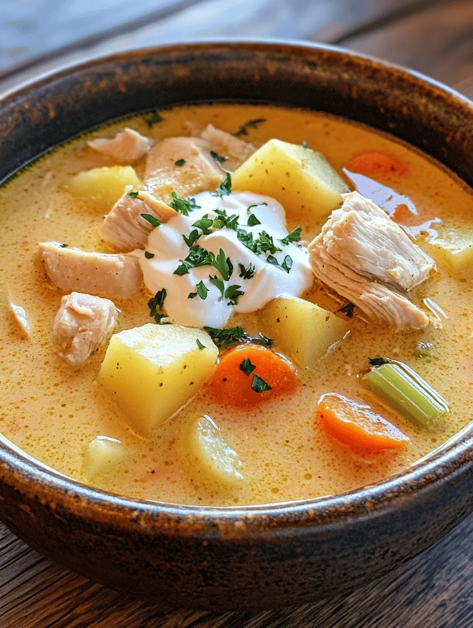 When the weather turns chilly or you just need to wrap yourself in a blanket of comfort, nothing hits the spot quite like a warm bowl of soup. Soups have an unparalleled ability to evoke feelings of nostalgia and warmth, often reminding us of home-cooked meals shared with family. Among the myriad of soup options available, Cozy Chicken Potato Soup stands out as a nourishing and hearty dish that perfectly embodies the essence of comfort food.