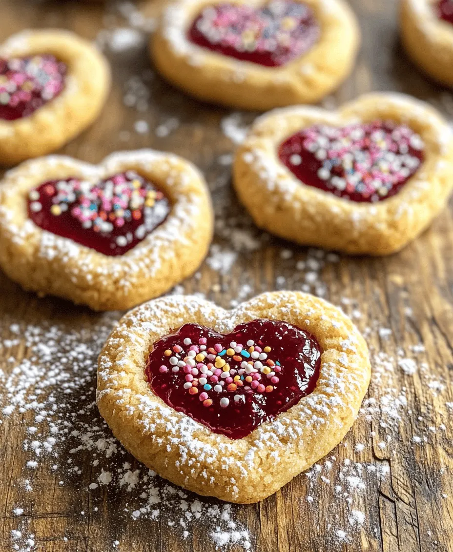 Thumbprint cookies are a beloved classic in the world of baking, cherished for their delightful combination of a tender, buttery base and a luscious filling. These cookies have earned their spot in kitchens around the globe, providing a canvas for creativity with their various fillings and shapes. While traditional thumbprint cookies typically feature a round shape, a heart-shaped variation adds a special touch that elevates them to the next level. Perfect for celebrations such as Valentine's Day, anniversaries, or even just a simple gesture of love, these heart-shaped thumbprint cookies are not only visually appealing but also incredibly delicious.