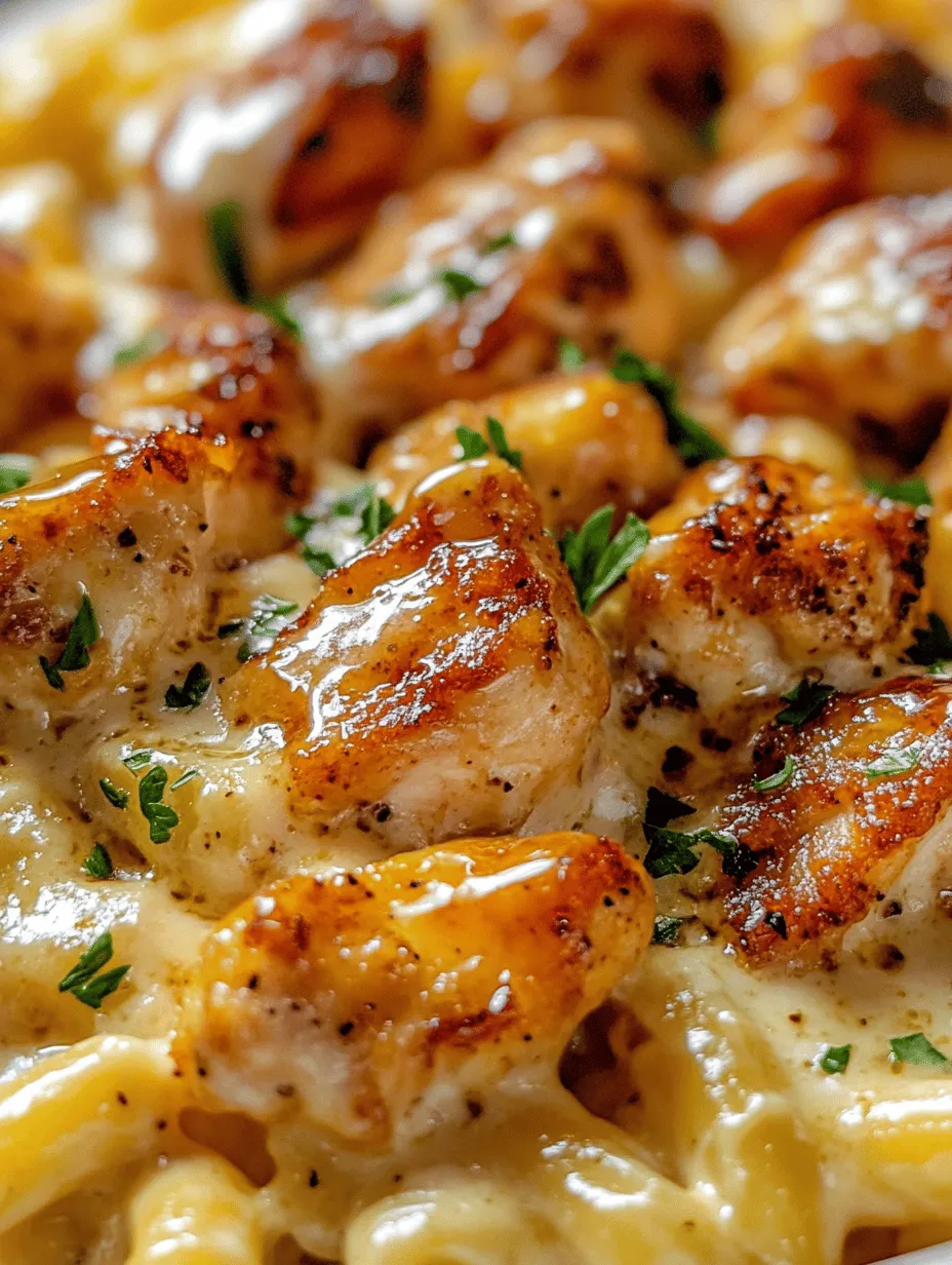 Honey Pepper Chicken Mac and Cheese is a delightful fusion that brings together the comforting essence of mac and cheese with the savory punch of honey-glazed chicken. This dish is not just a meal; it’s an experience that tantalizes the taste buds with a unique blend of flavors. Imagine the sweet, sticky goodness of honey harmonizing with the heat of black pepper, all while enveloped in creamy, cheesy pasta. The contrast between the sweetness and spiciness creates a deliciously unexpected flavor profile that will keep you coming back for more.