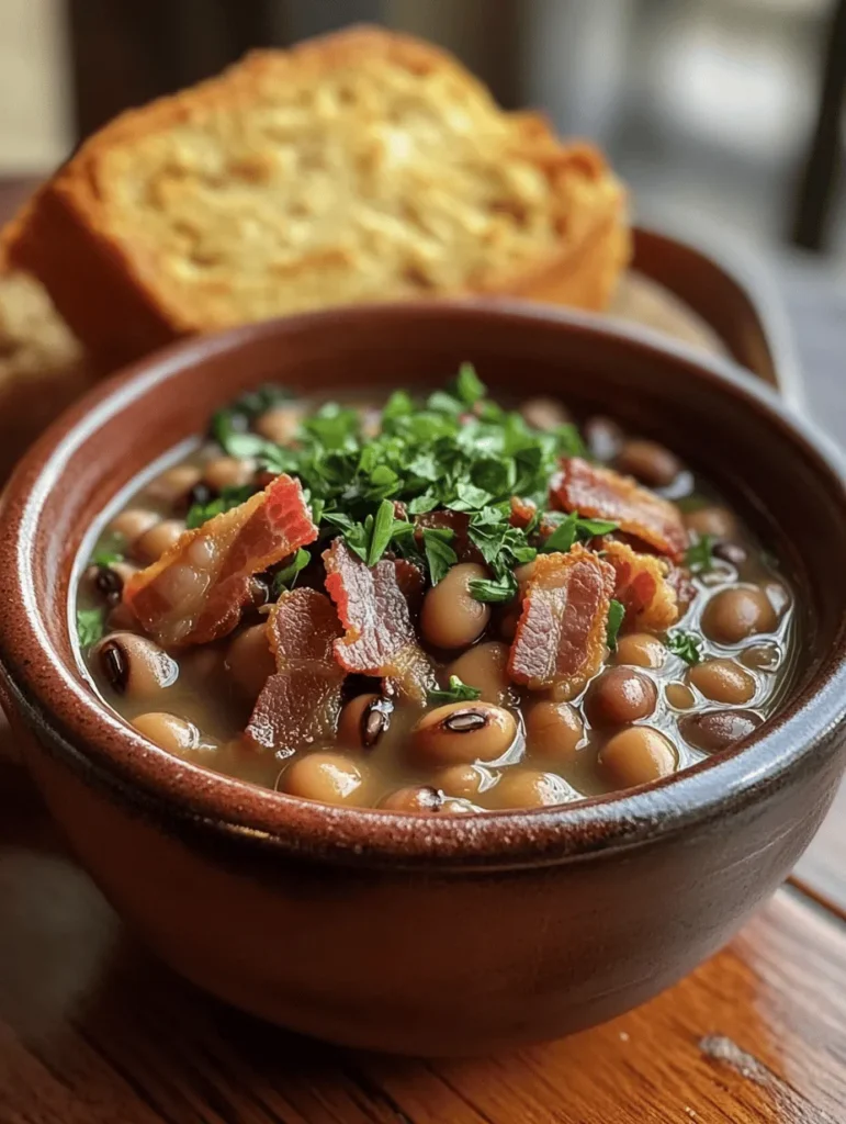 Southern-style black-eyed peas are more than just a dish; they are a beloved staple in Southern cuisine, known for their hearty, smoky flavor and soul-warming qualities. These little legumes pack a punch in terms of taste and nutrition, making them a popular choice for gatherings, family dinners, or a cozy night in. The preparation of black-eyed peas is a celebration of comfort food that nourishes both body and spirit.