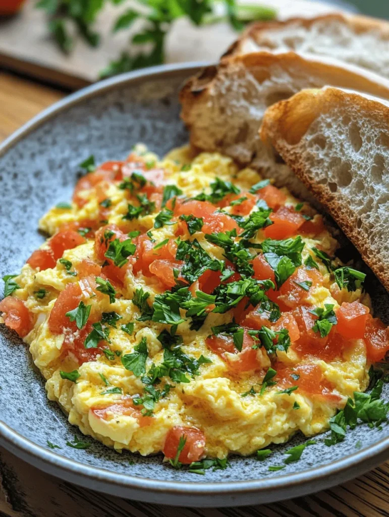 Menemen is a beloved Turkish breakfast dish that captures the essence of simplicity and flavor. This delectable egg scramble, often enjoyed with warm bread, offers a delightful combination of fresh ingredients that makes it a staple in many households across Turkey. Known for its quick preparation, Menemen is perfect for busy mornings when you crave something hearty yet uncomplicated. It’s also an excellent choice for leisurely brunches, allowing friends and family to gather around the table and enjoy a satisfying meal together.