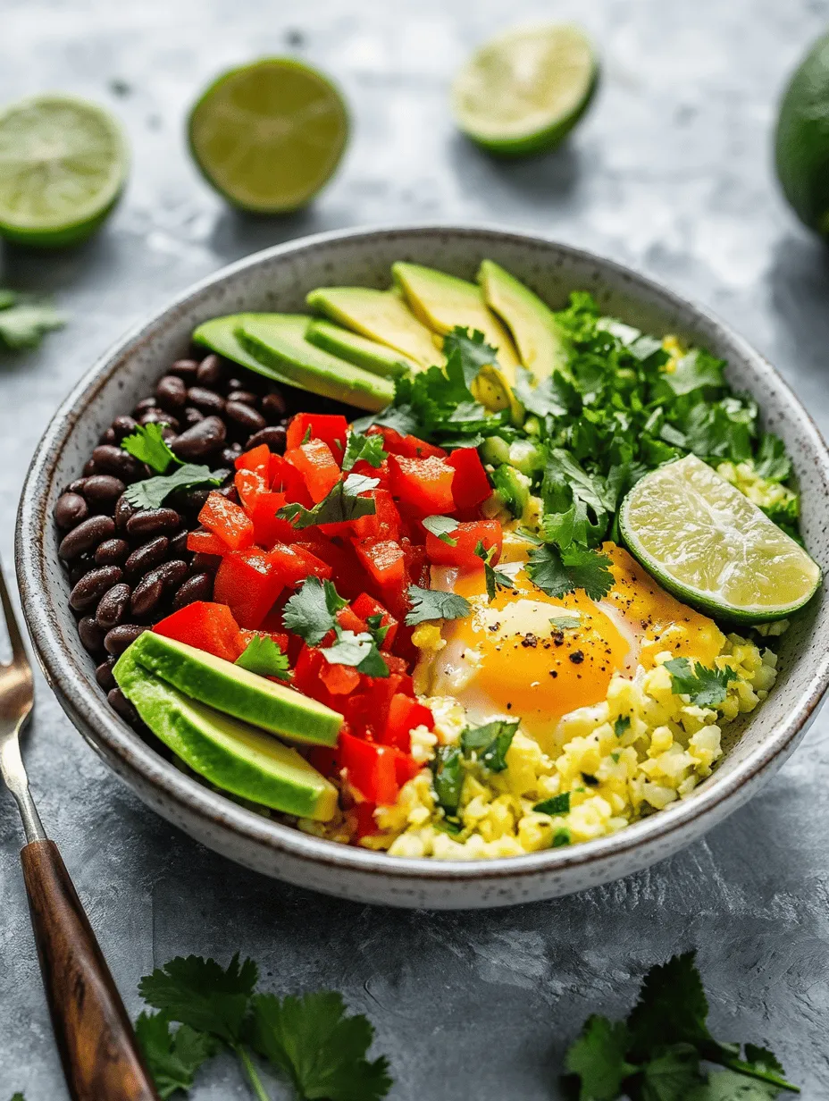 In recent years, low-carb diets have surged in popularity, becoming a go-to choice for many individuals looking to adopt healthier eating habits. This dietary approach not only promotes weight loss but also enhances energy levels and overall health. As the focus on low-carb living increases, so does the demand for innovative and satisfying meals that align with this lifestyle. Enter the breakfast burrito bowl – a delightful and nutritious meal that combines all the hearty flavors of a traditional breakfast burrito in a healthy, low-carb format.